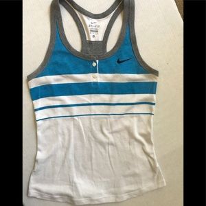 Nike Brand Dri fit racer back tank top